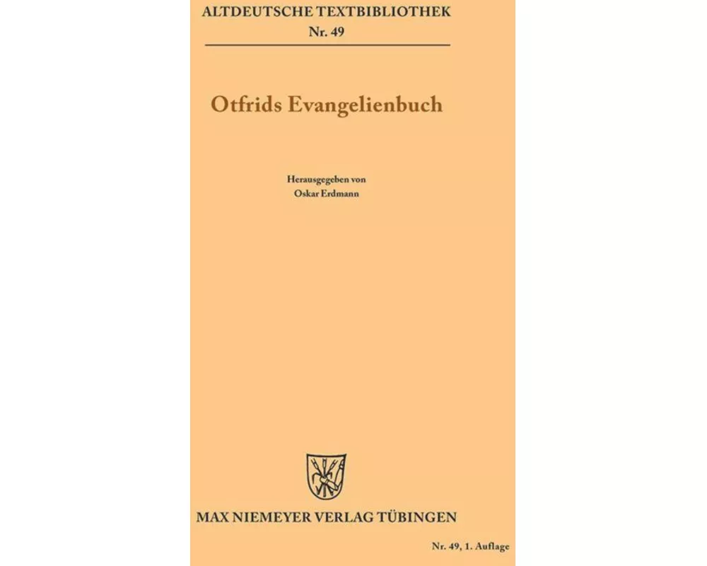 Otfrids Evangelienbuch
