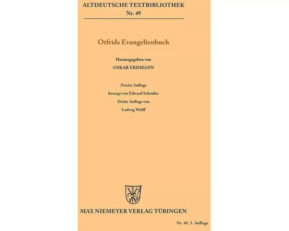 Otfrids Evangelienbuch