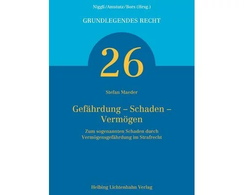 Gefährdung – Schaden – Vermögen