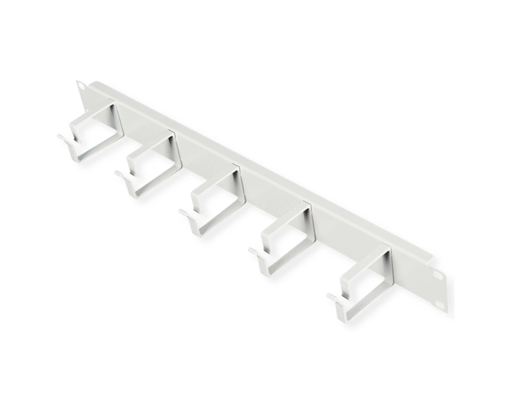 ROLINE 19-Zoll Rangierpanel 1 HE, 40x60mm grau