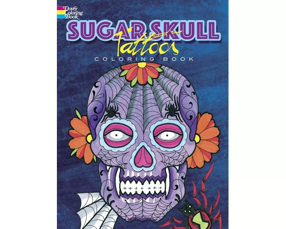 Sugar Skull Tattoos Coloring Book