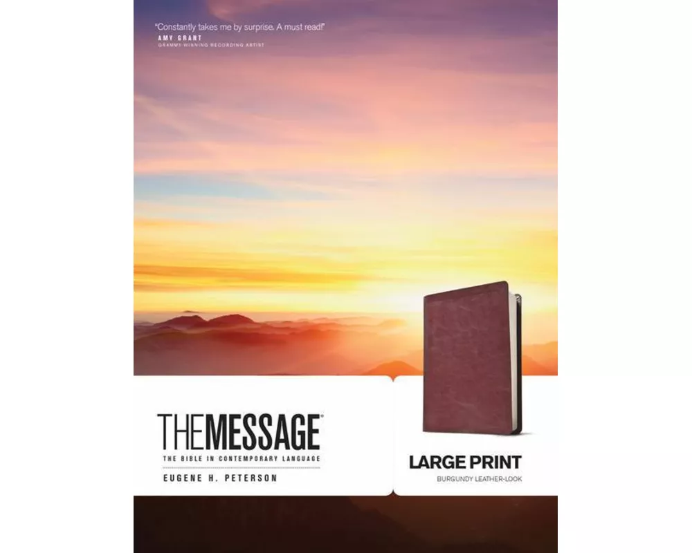 Message Bible-MS-Large Print Numbered