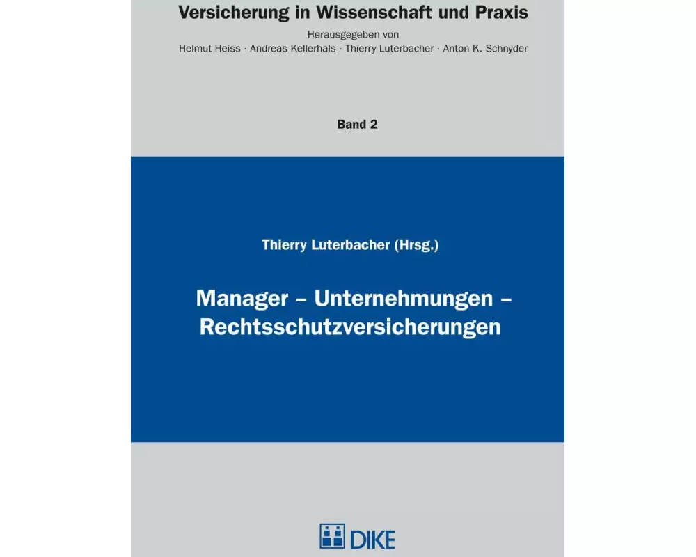 Manager – Unternehmungen – Rechtsschutzversicherungen