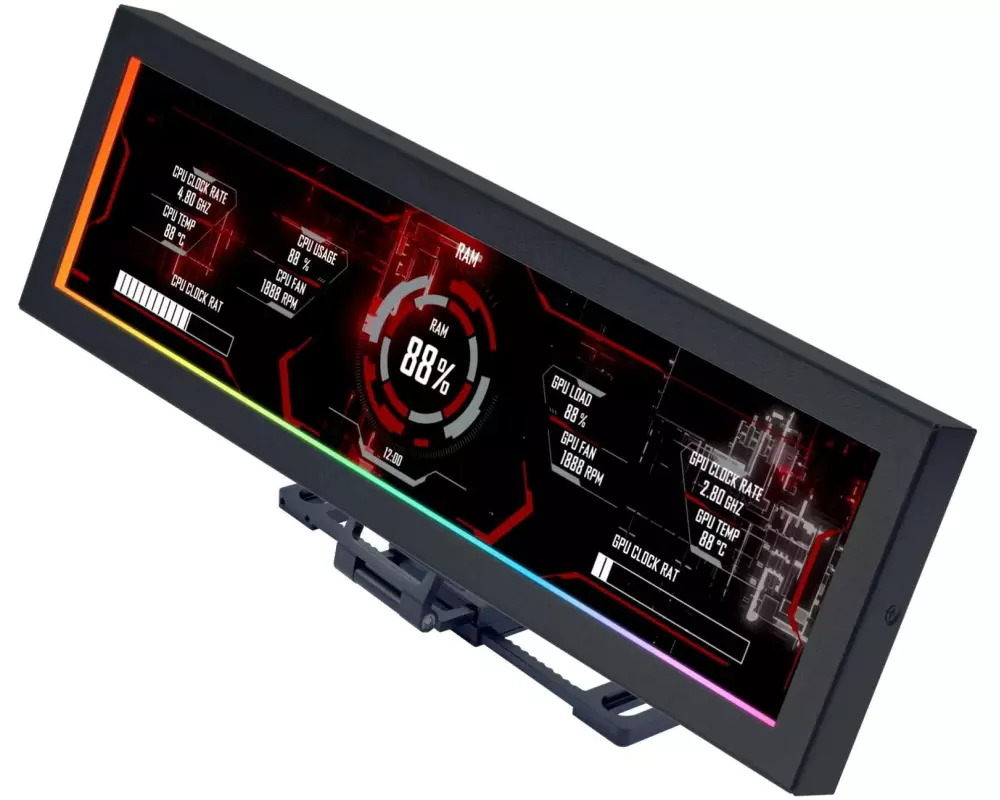 Lian Li 8.8″ Universal Screen (US88v1) Schwarz