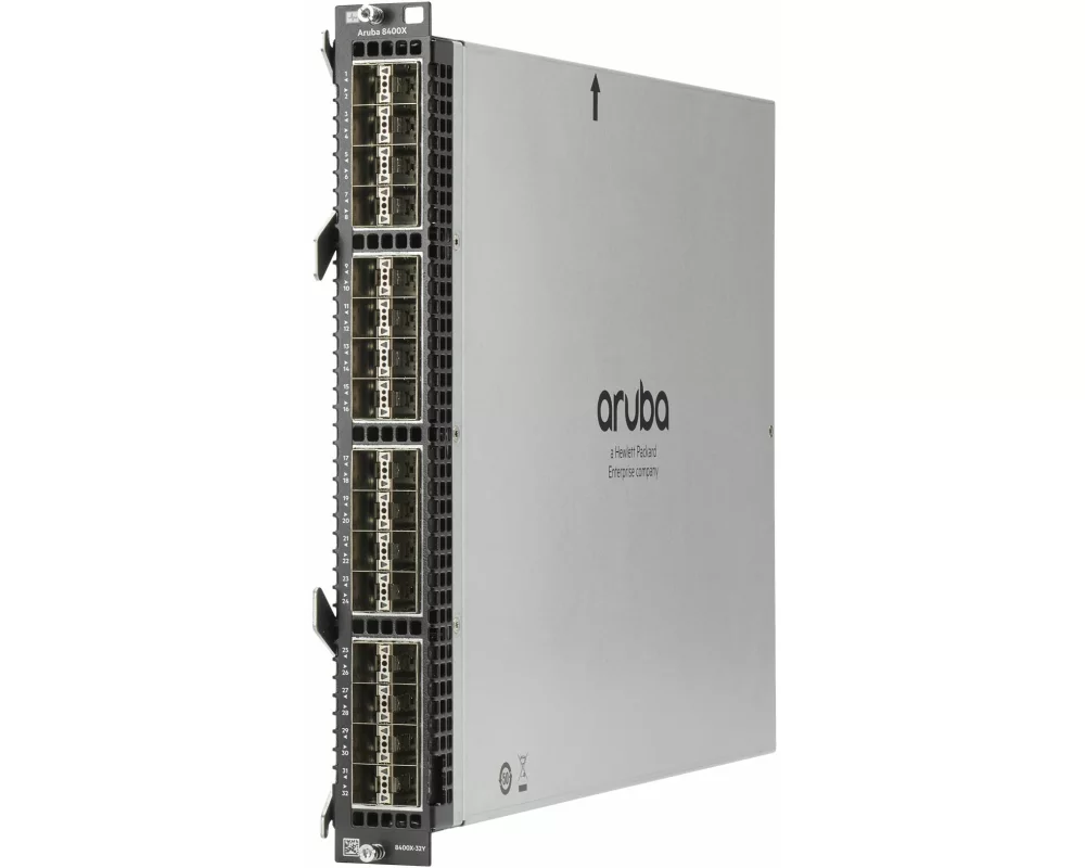 HPE Aruba 8400X-32Y Module, 32 Port 1/10/25G SFP/SFP+/SFP28