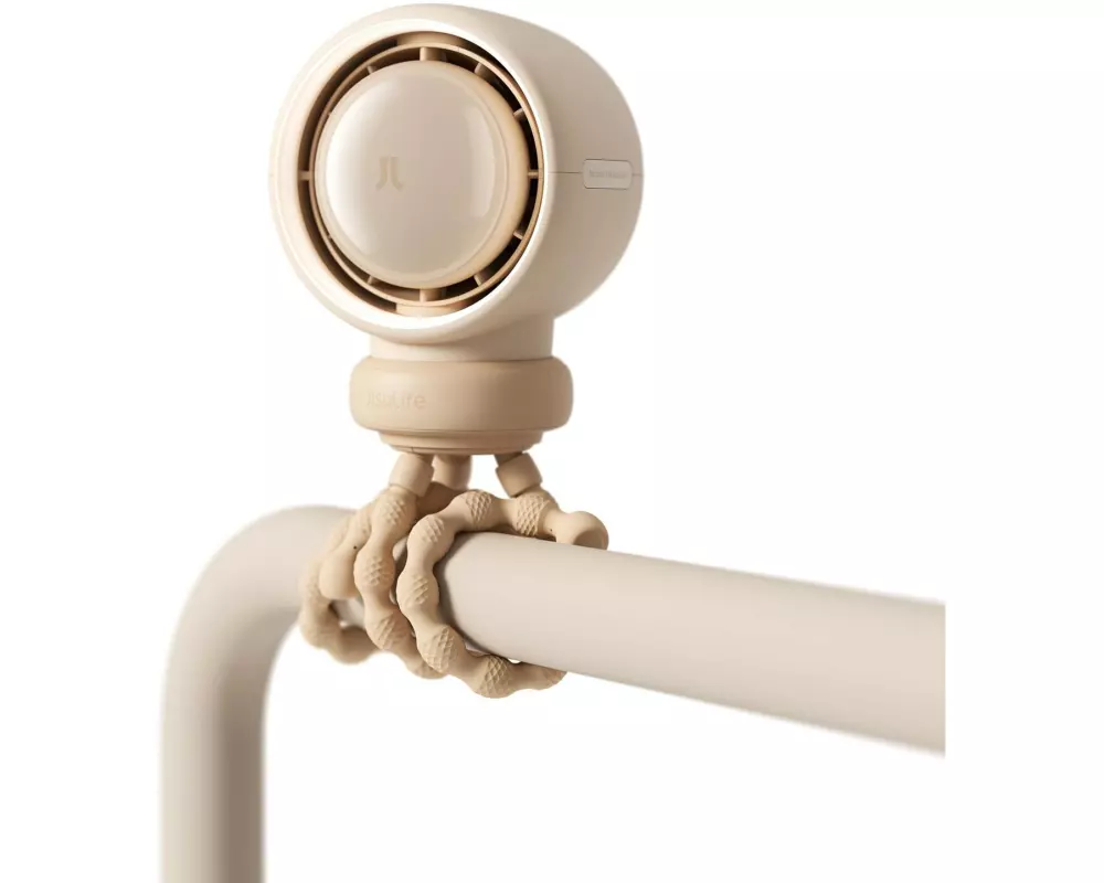 Jisulife Kinderwagenventilator Life2 Braun