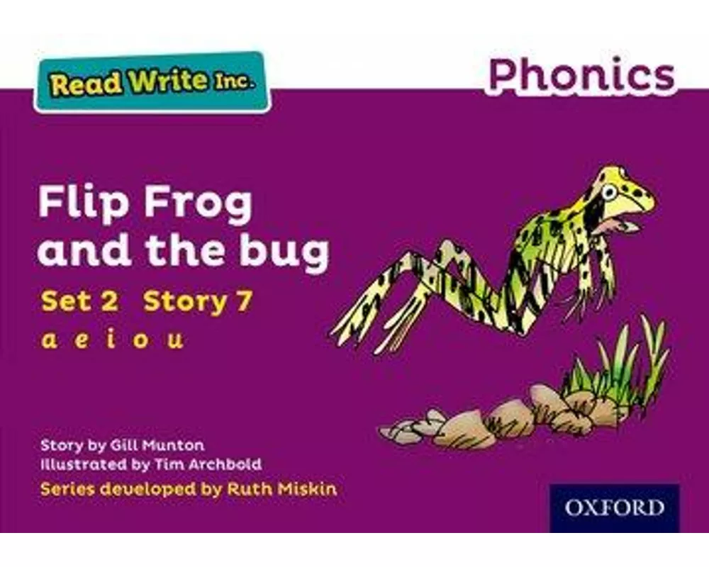 Read Write Inc. Phonics: Flip Frog and the Bug (Purple Set 2 Storybook 7)