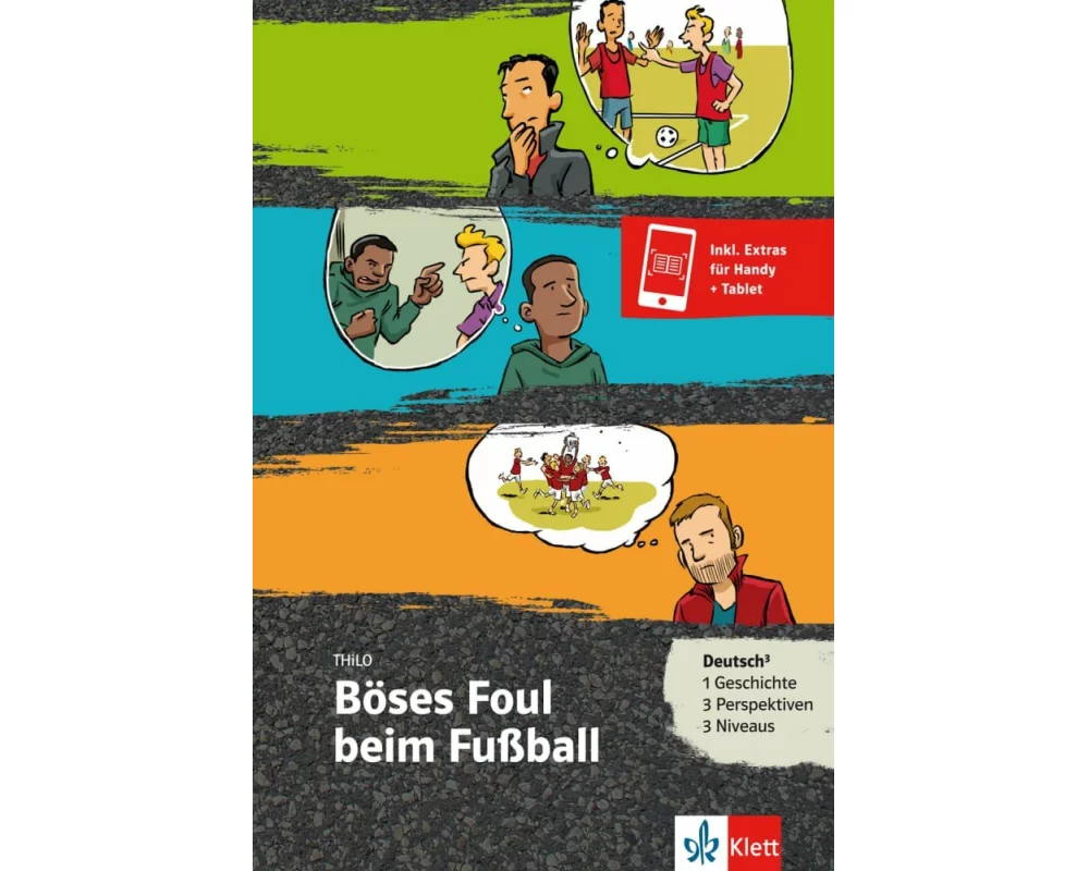 Böses Foul beim Fußball. Buch + Online-Angebot