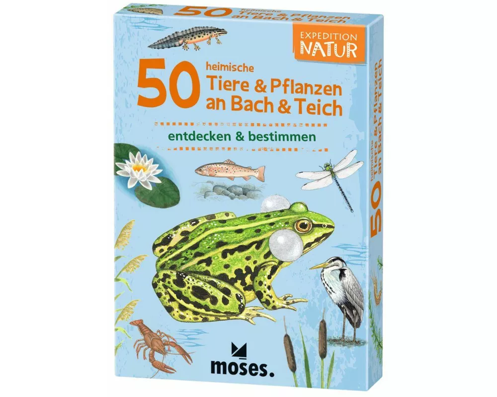 Expedition Natur 50 heimische Tiere & Pflanzen an Bach & Teich