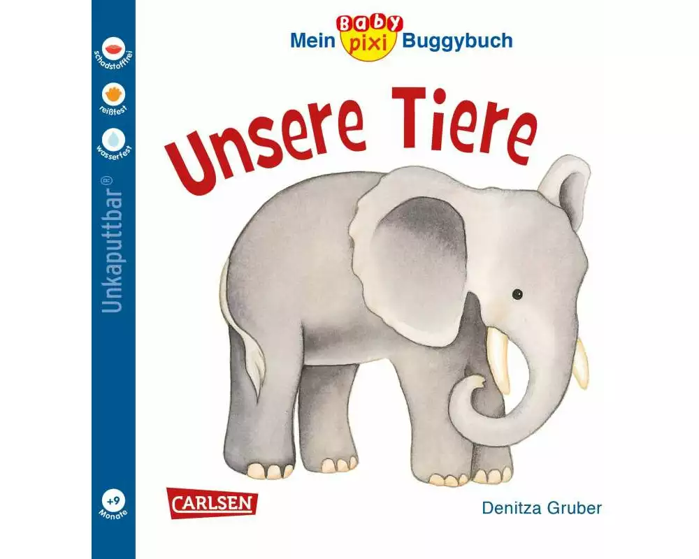 Baby Pixi (unkaputtbar) 44: Mein Baby-Pixi-Buggybuch: Unsere Tiere