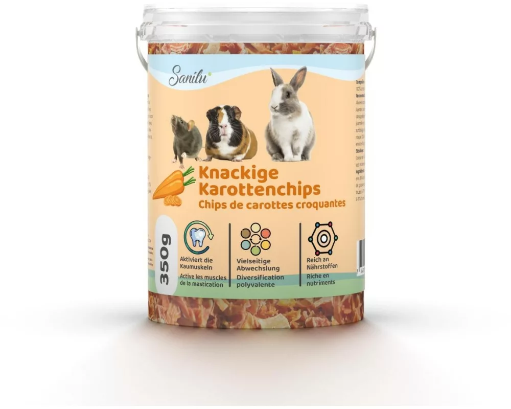 Sanilu Knackige Karottenchips 350 g