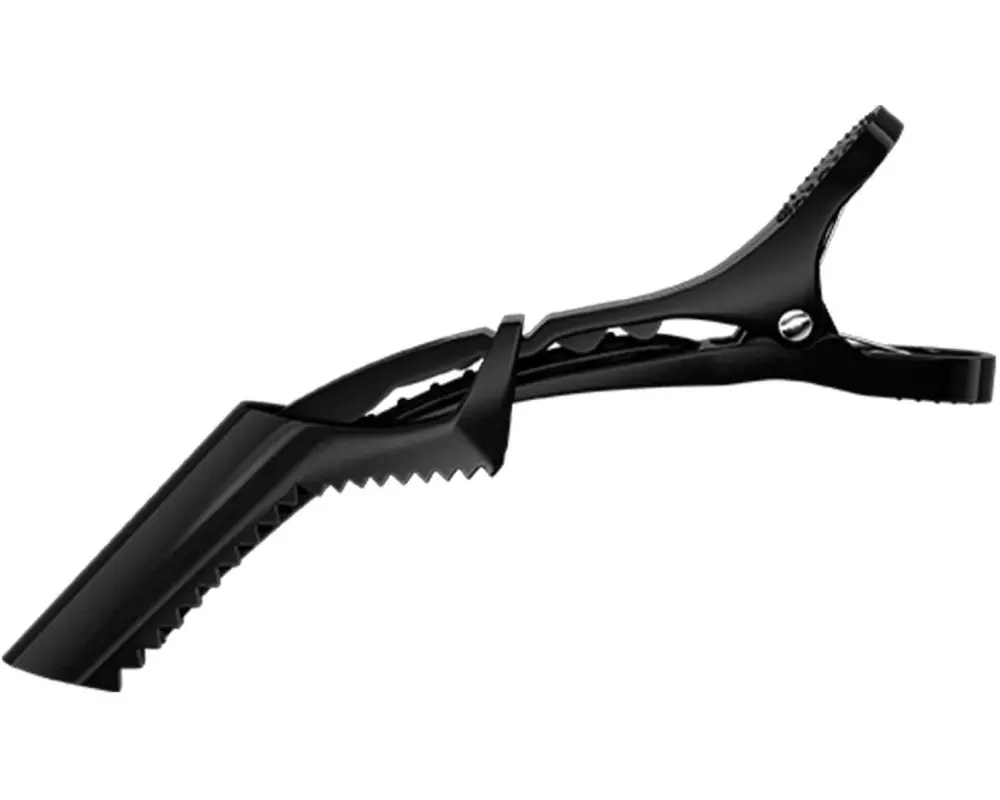 Schwarzkopf Professional Grip Clips Nachhaltige Haarklammern Kunststoff Schwarz 13 cm