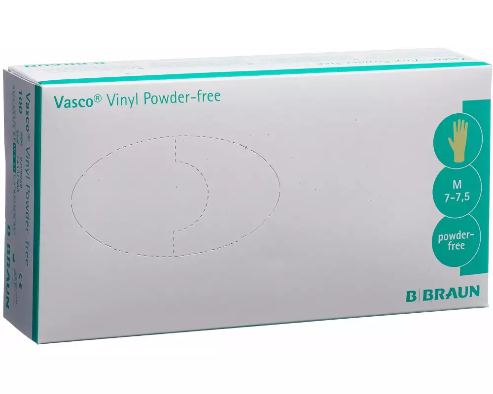 B. Braun Einweghandschuh Vasco Vinyl M 100 Stück