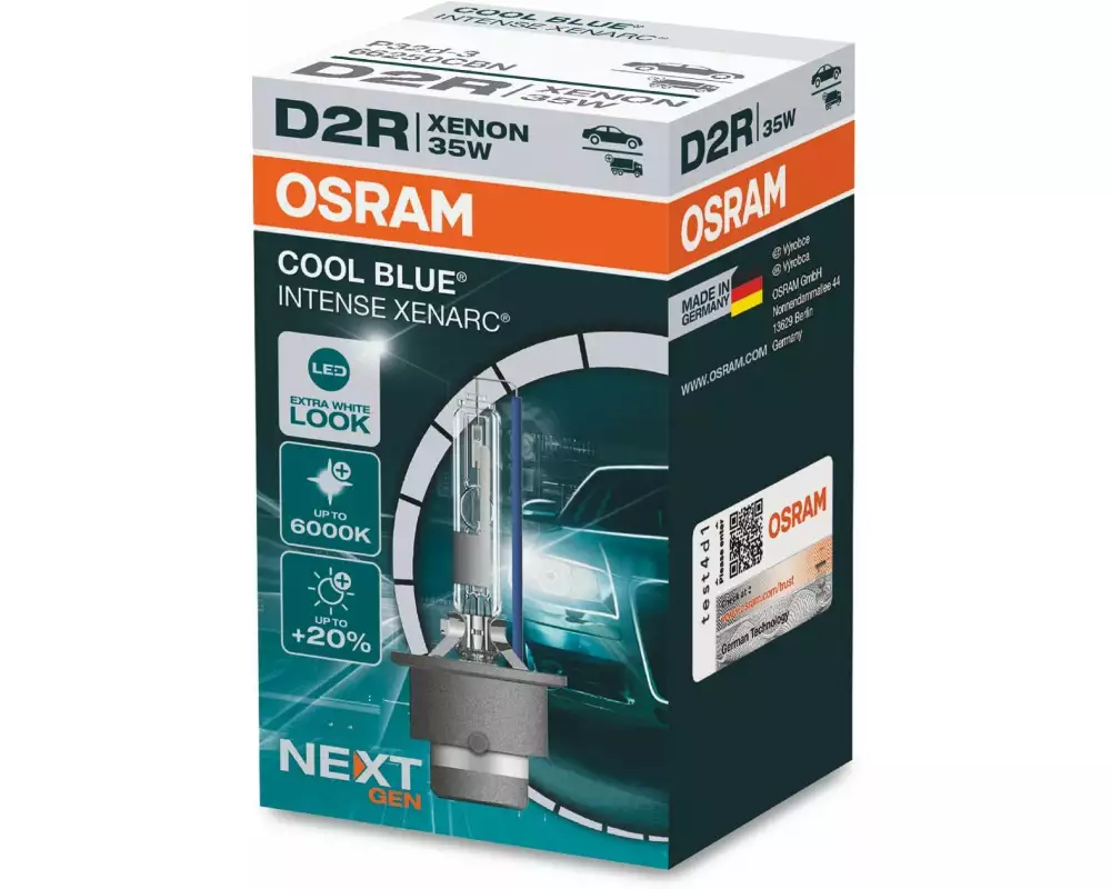 OSRAM Glühlampen D2R XENARC CBN 12V 35W P32d-3 LKW/PKW