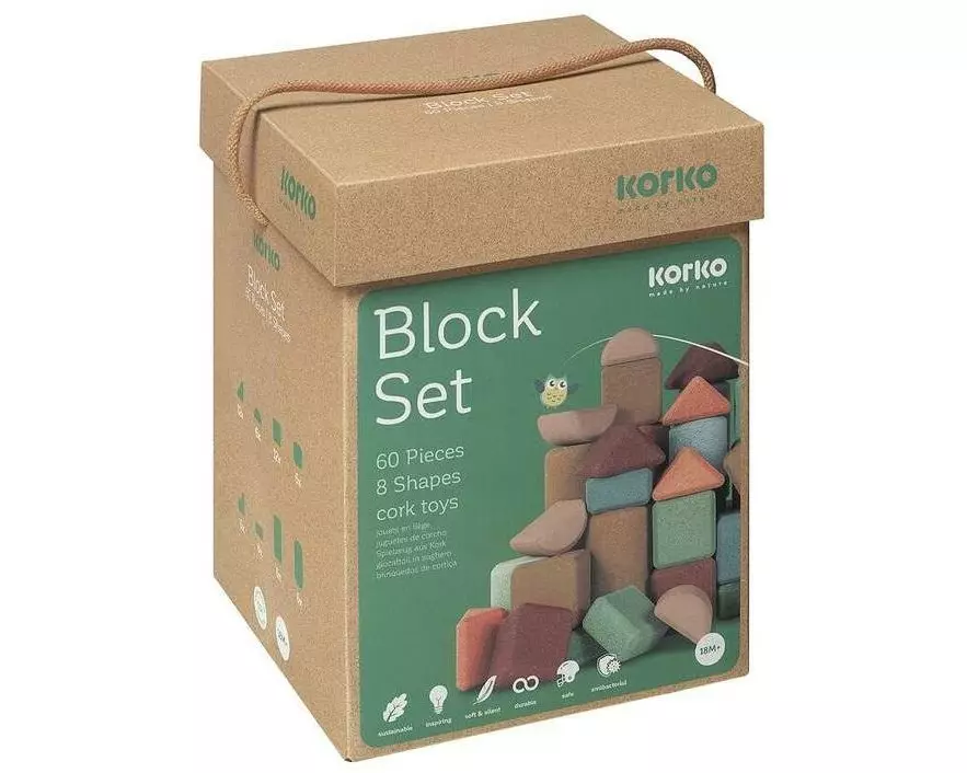 Korko Giant Architects 60 Korkbausteine