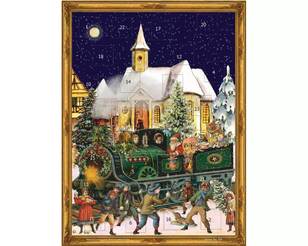 Adventskalender "Weihnachtszug"