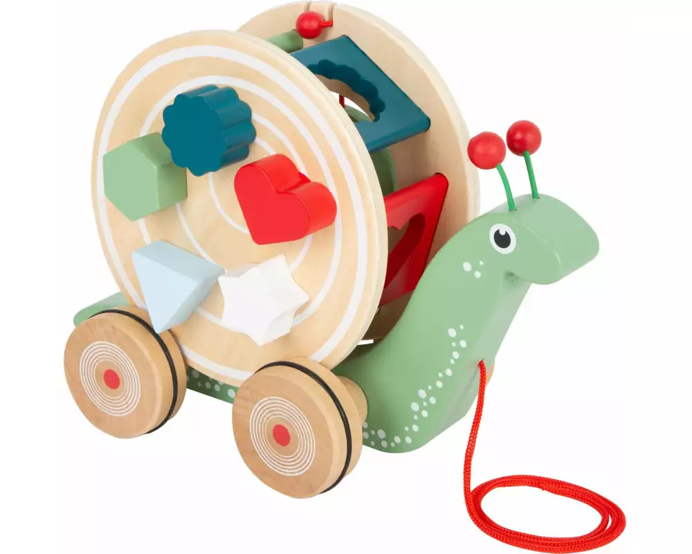 small foot Nachzieh-Stecktier Schnecke