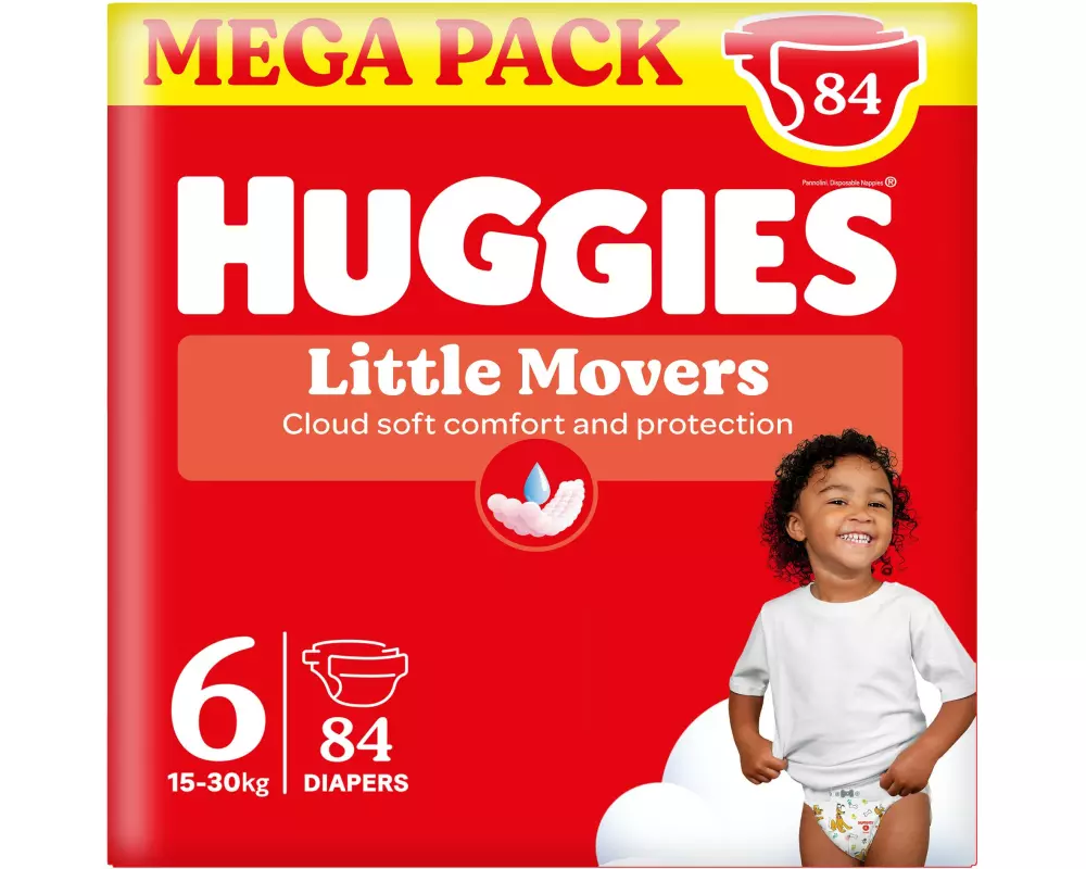 Huggies Windeln Little Movers Grösse 6