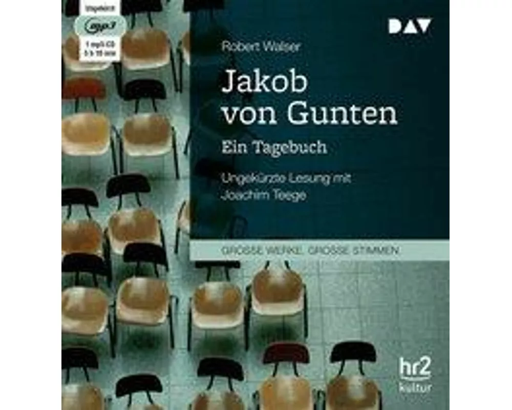 Jakob von Gunten. Ein Tagebuch
