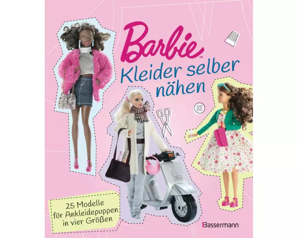 Barbie. Kleider selber nähen