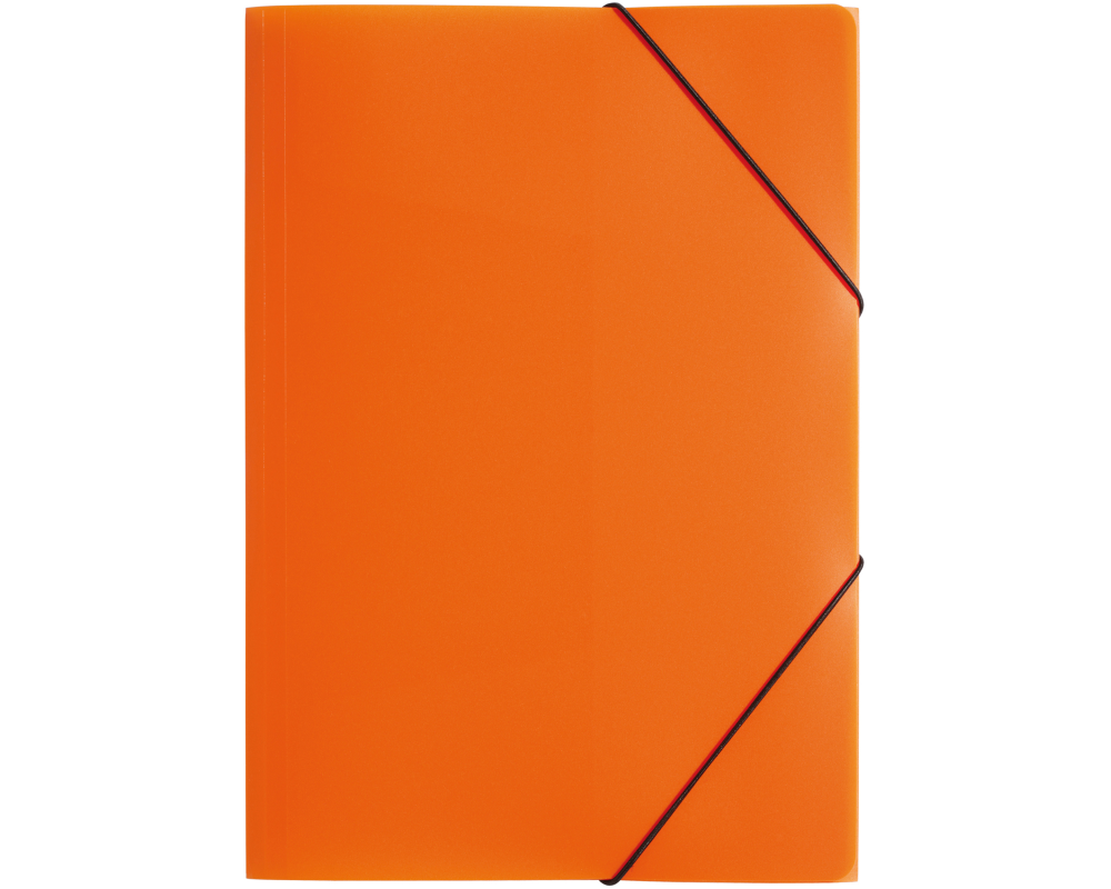 PAGNA Gummibandmappe Trend A3 21638-09 orange 3 Klappen