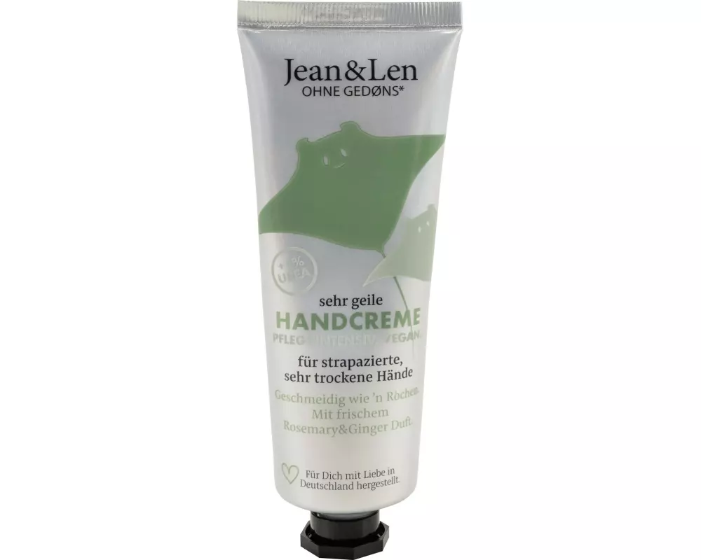Jean & Len Handcrème Rosemary/Ginger 75 ml