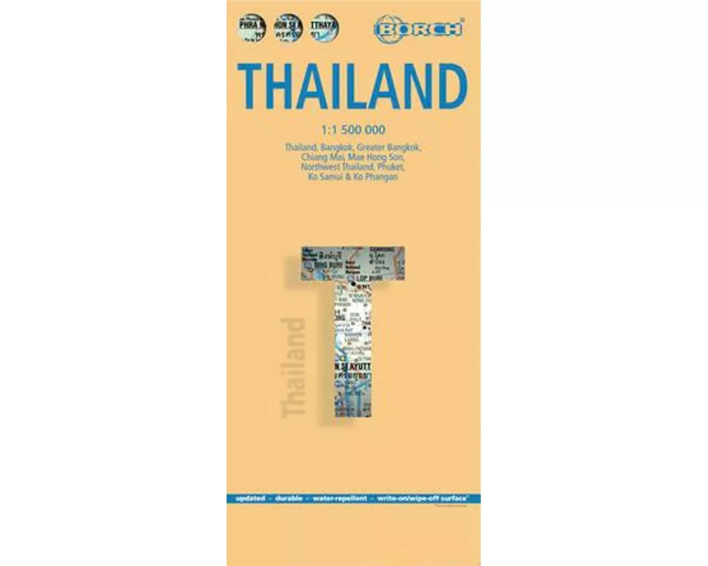 Thailand, Borch Map