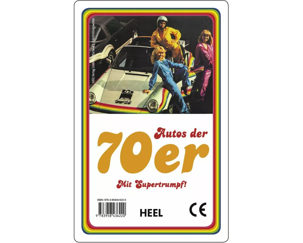 Quartett: Autos der 70er Kartenspiel