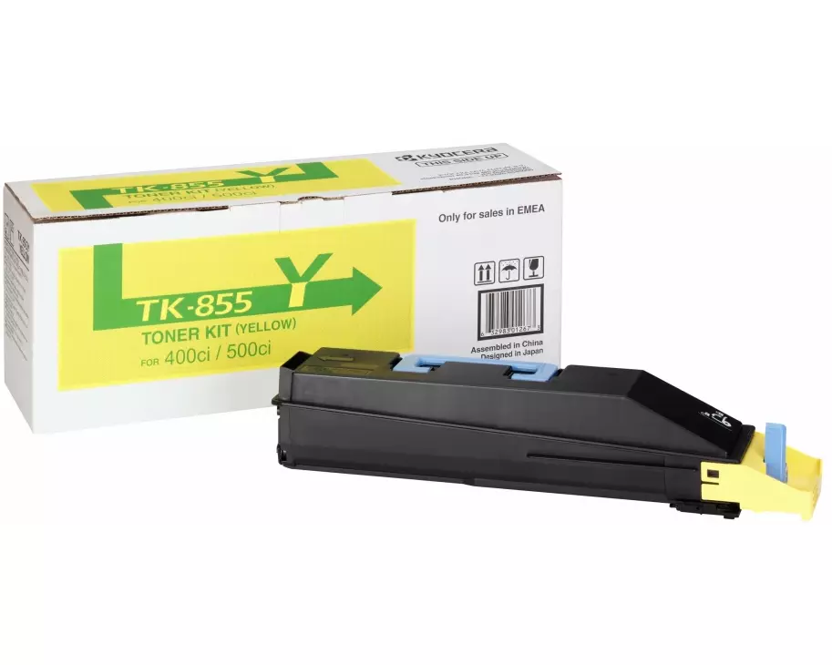 KYOCERA TK-855Y Toner yellow Std Capacity 18.000 pages