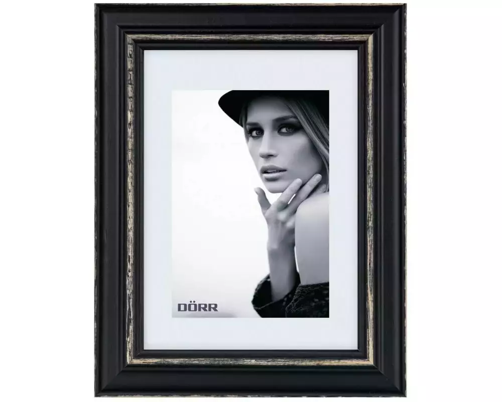 Dörr Bilderrahmen Boho Schwarz, 13 x 18 cm