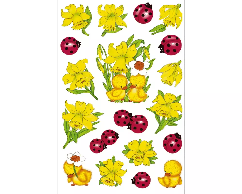 Herma Stickers Sticker 57 Stück, Ostern, Mehrfarbig