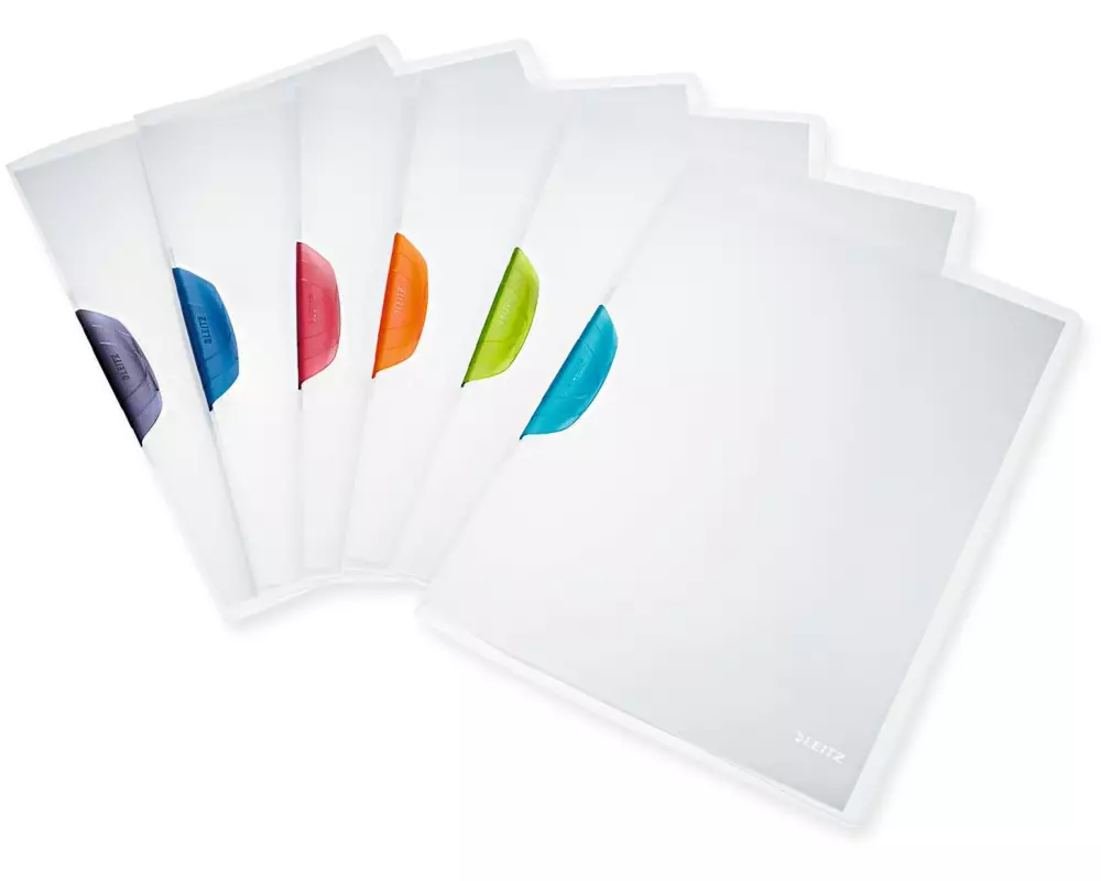 Leitz Klemmhefter Color-Clip Magic Assortiert/Semitransparent