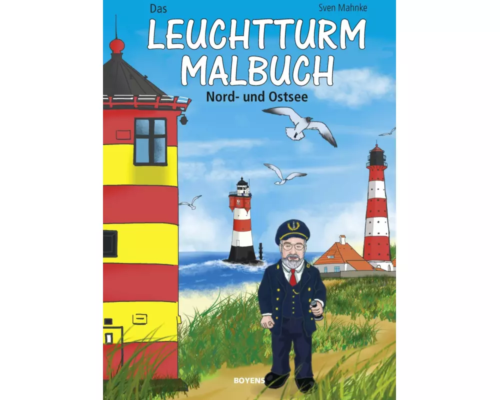 Das Leuchtturm-Malbuch