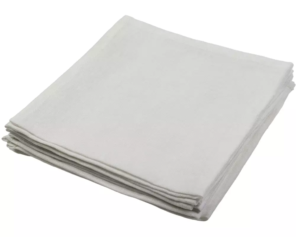 Pichler Stoffserviette Lars 40 cm x 40 cm, 6 Stück, Weiss