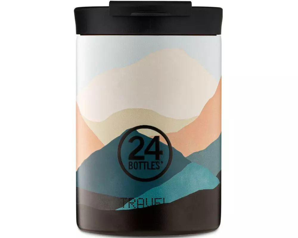24Bottles Thermobecher Travel Tumbler 350 ml, Mountains