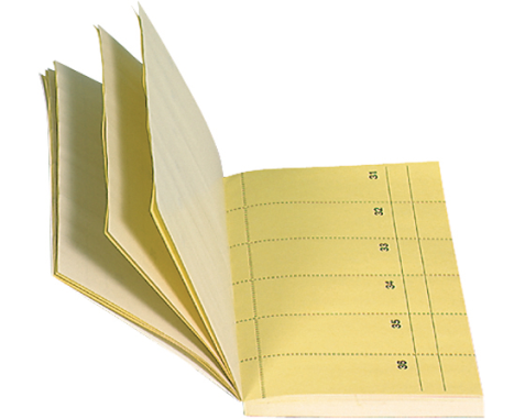 BIELLA Bonblock BONOPLAN 10.5x20cm 58030020U gelb, 1-360 60/60 Blatt