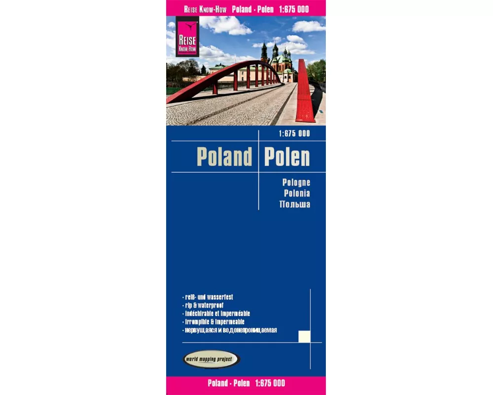 Reise Know-How Landkarte Polen / Poland (1:675.000)