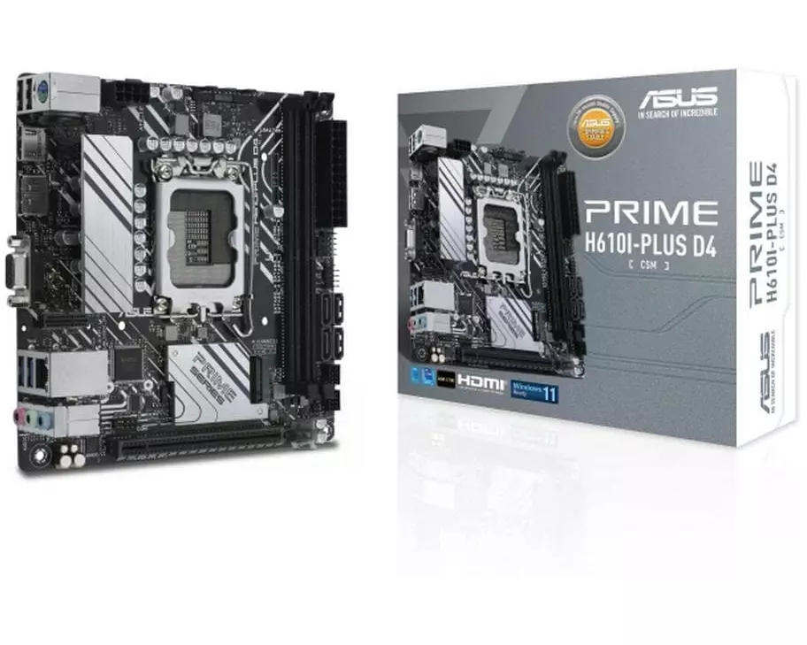 ASUS Mainboard PRIME H610I-PLUS D4-CSM