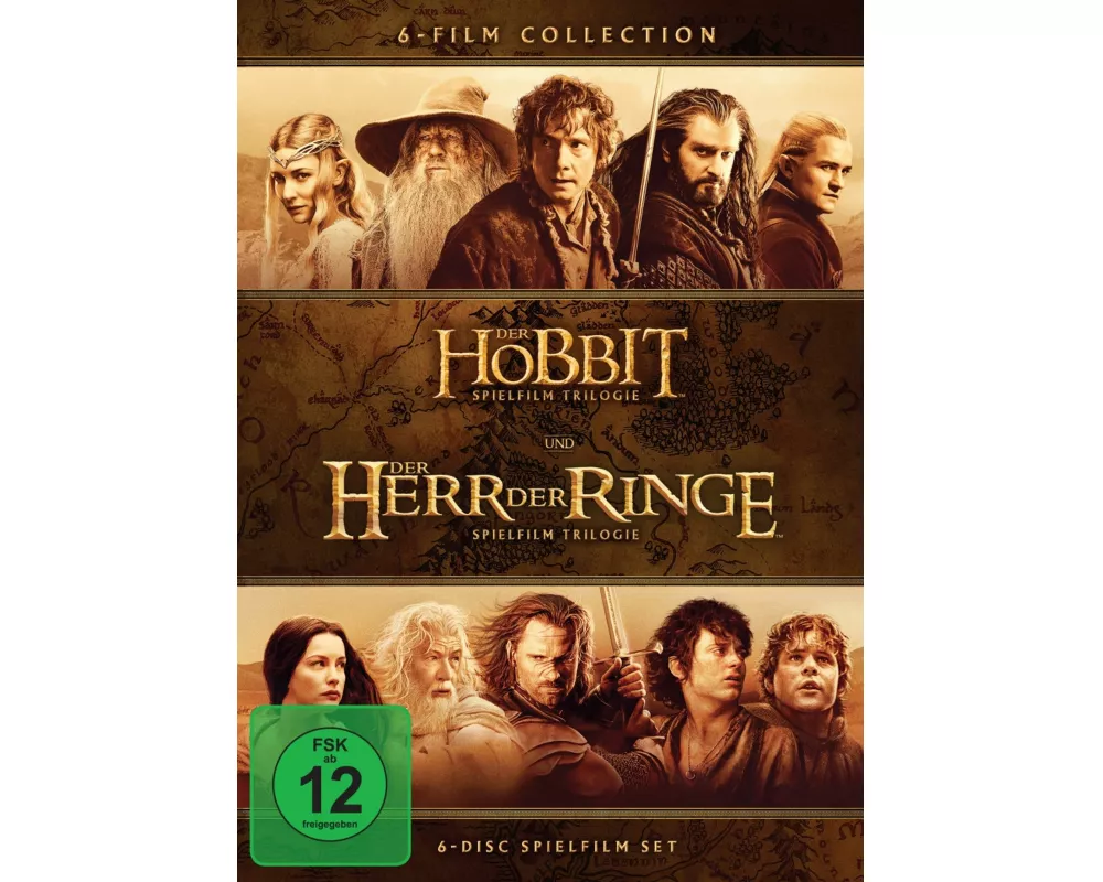 Mittelerde 6-Filme-Collection