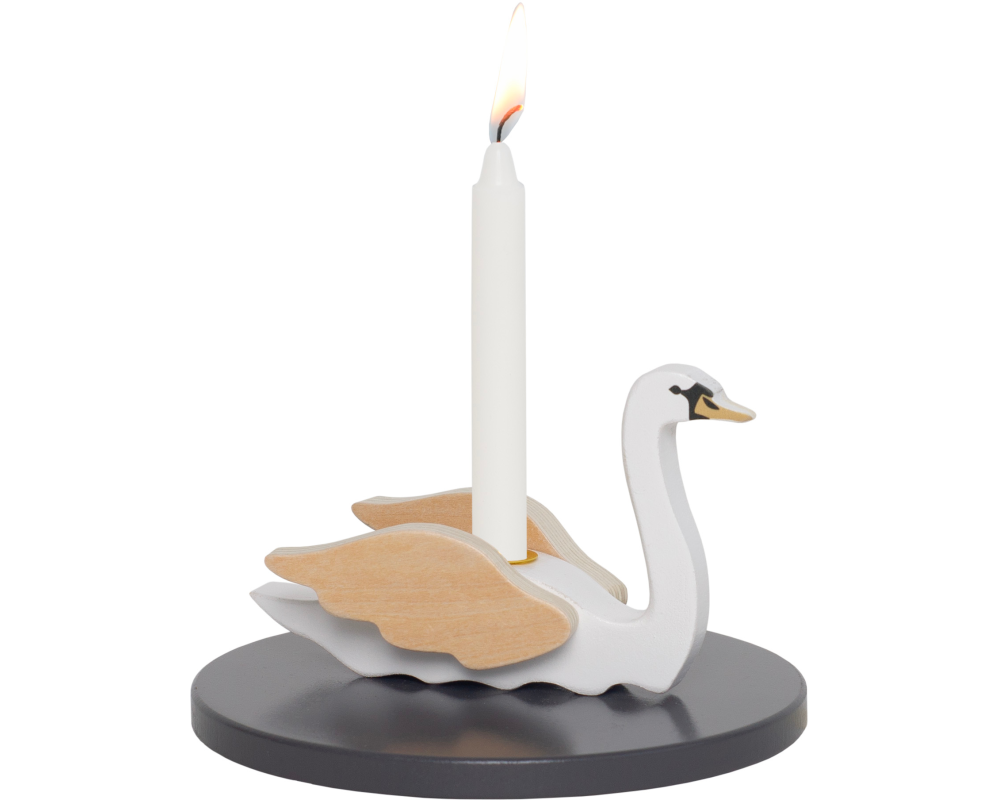 JABADABADO Geburtstagsdekoration 15x15cm T300 Schwan