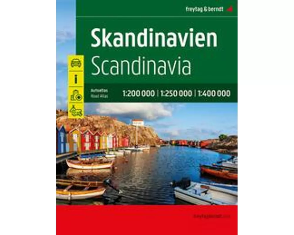 freytag & berndt Autoatlas Skandinavien 1:200.000