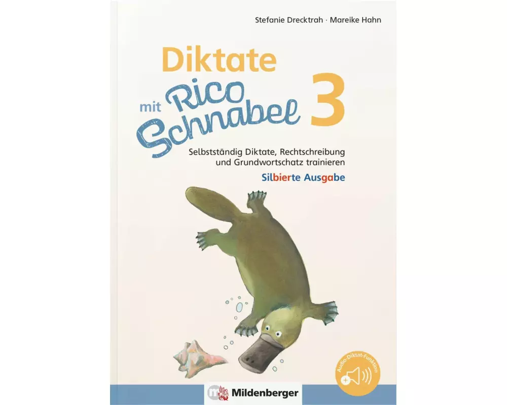 Diktate mit Rico Schnabel, Klasse 3 - silbierte Ausgabe