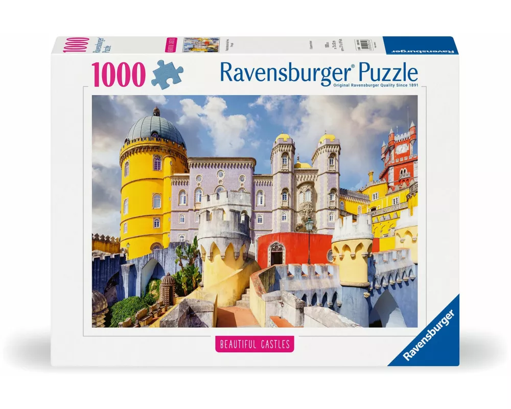 Erwachsenenpuzzle 1000 Teile - Palácio Nacional da Pena, Portugal
