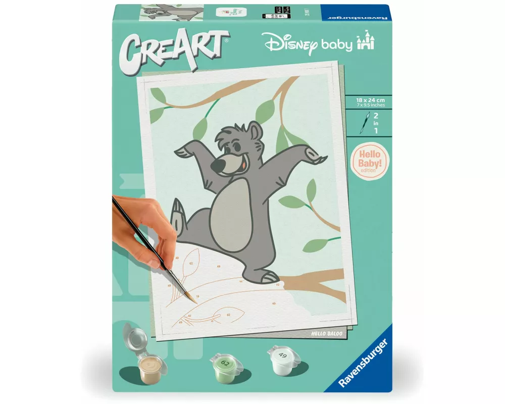 CreArt Hello Baby Disney Baby - Baloo