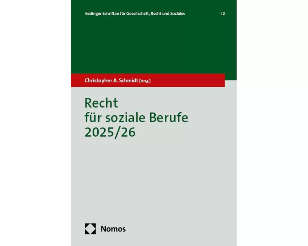 Recht für soziale Berufe 2025/26