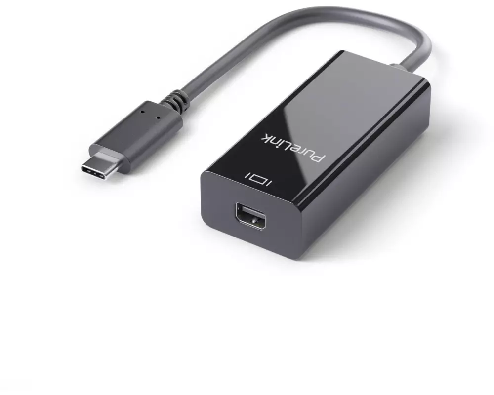 PureLink Adapter IS211 USB Type-C - Mini-DisplayPort, Schwarz