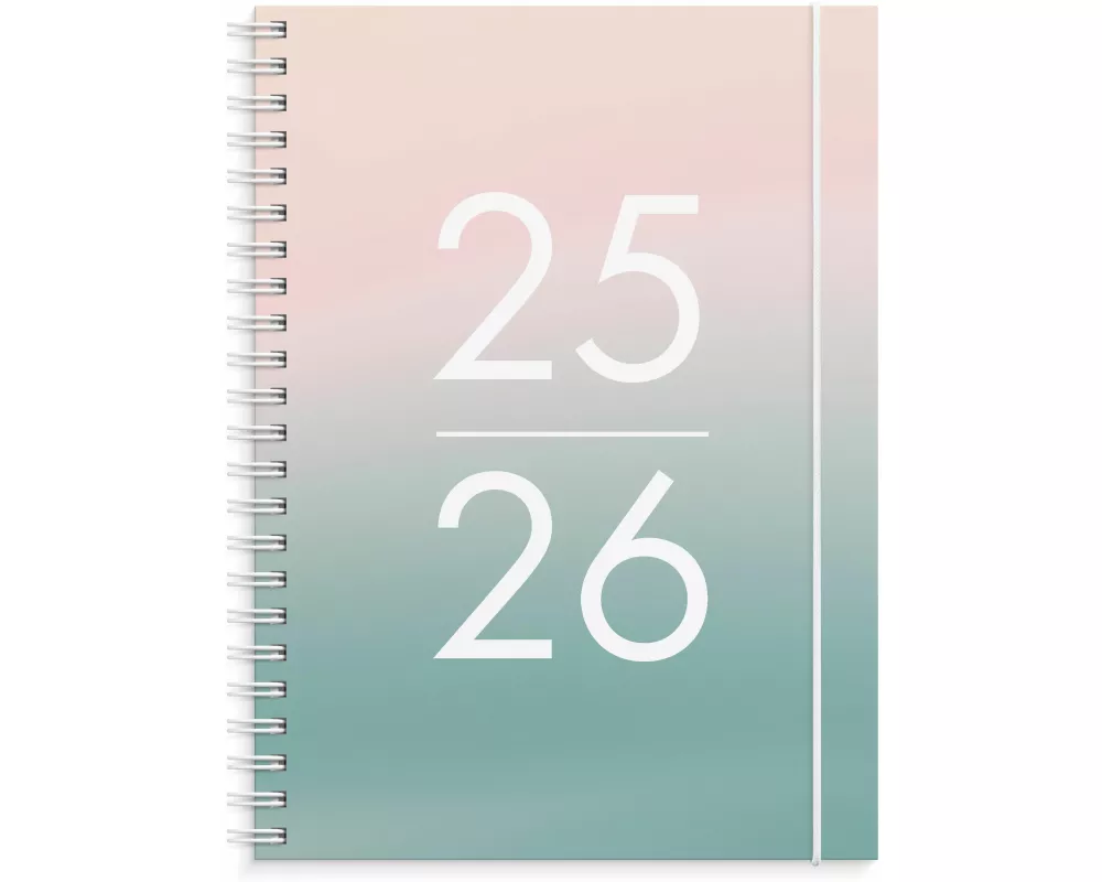 Burde Senator A5 Regenbogen Schülerkalender 2025/2026