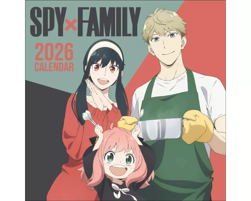Spy x Family Broschurkalender 2026