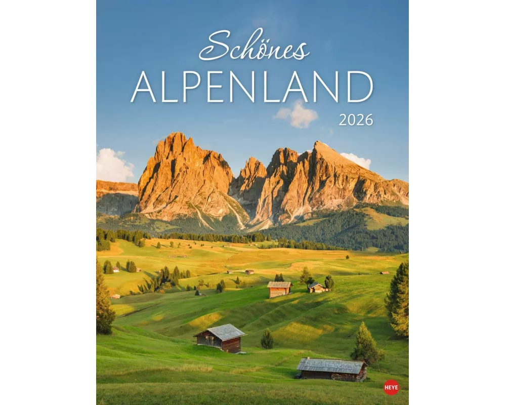 Schönes Alpenland Posterkalender 2026