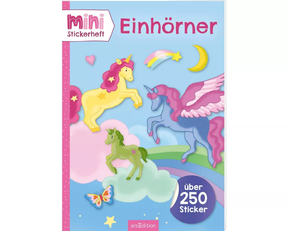 MINI-Stickerheft – Einhörner